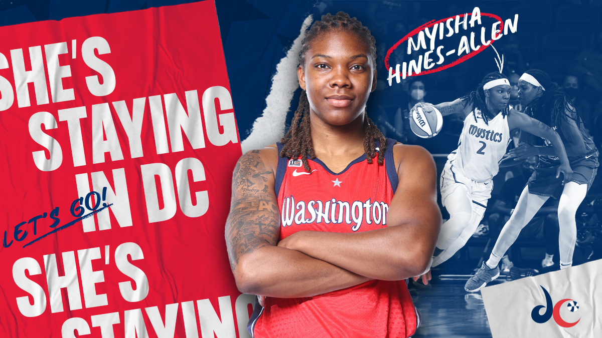 MYSTICS RE-SIGN MYISHA HINES-ALLEN